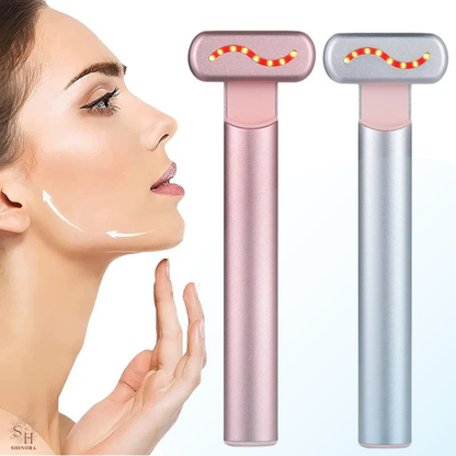 GlowLift 4-in-1 Red Light Therapy + Microcurrent Facial Wand