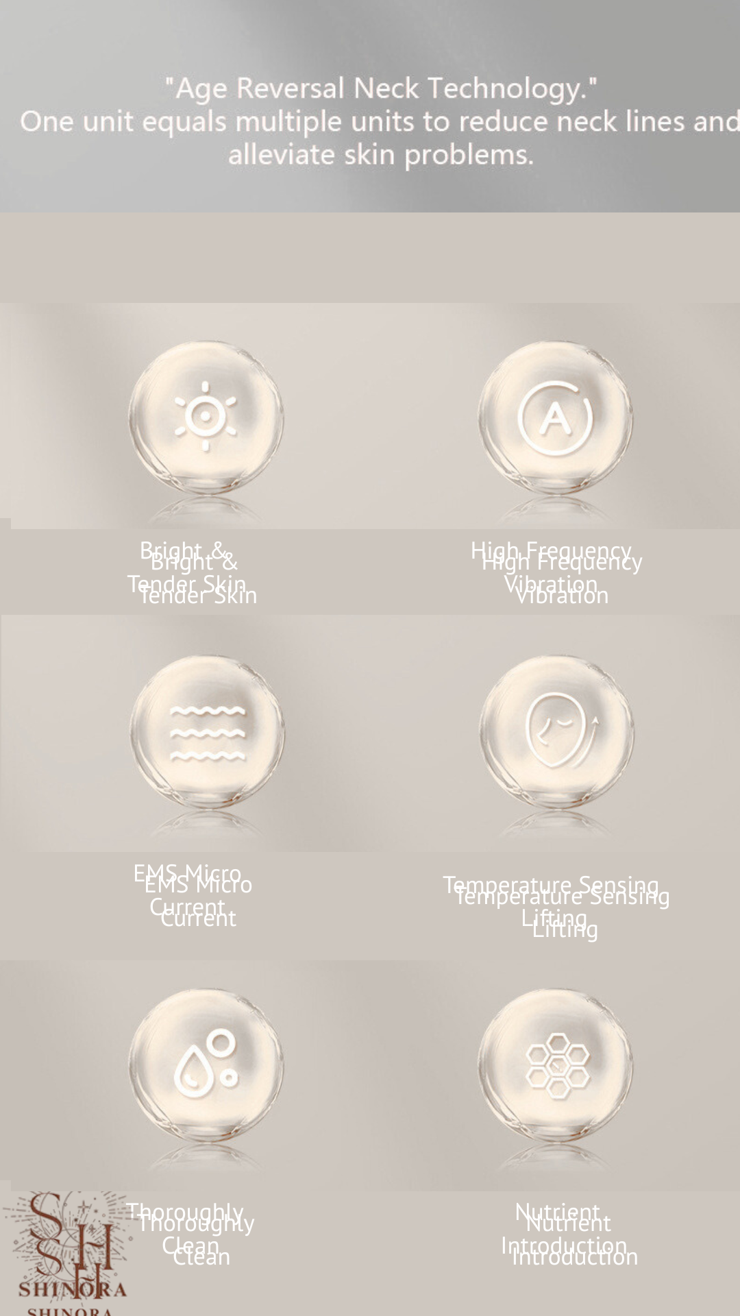 Shinora SculptLift™ Facial & Neck Toning Device